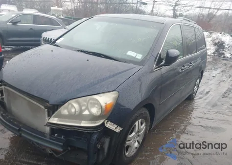 2007 Honda Odyssey Ex-L z USA, uszkodzony, nr VIN 5FNRL38667B043794